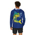 Carey Chen Mahi Mahi Men's Light Weight Moisture Wicking Long Sleeve Shirt. UPF 50+